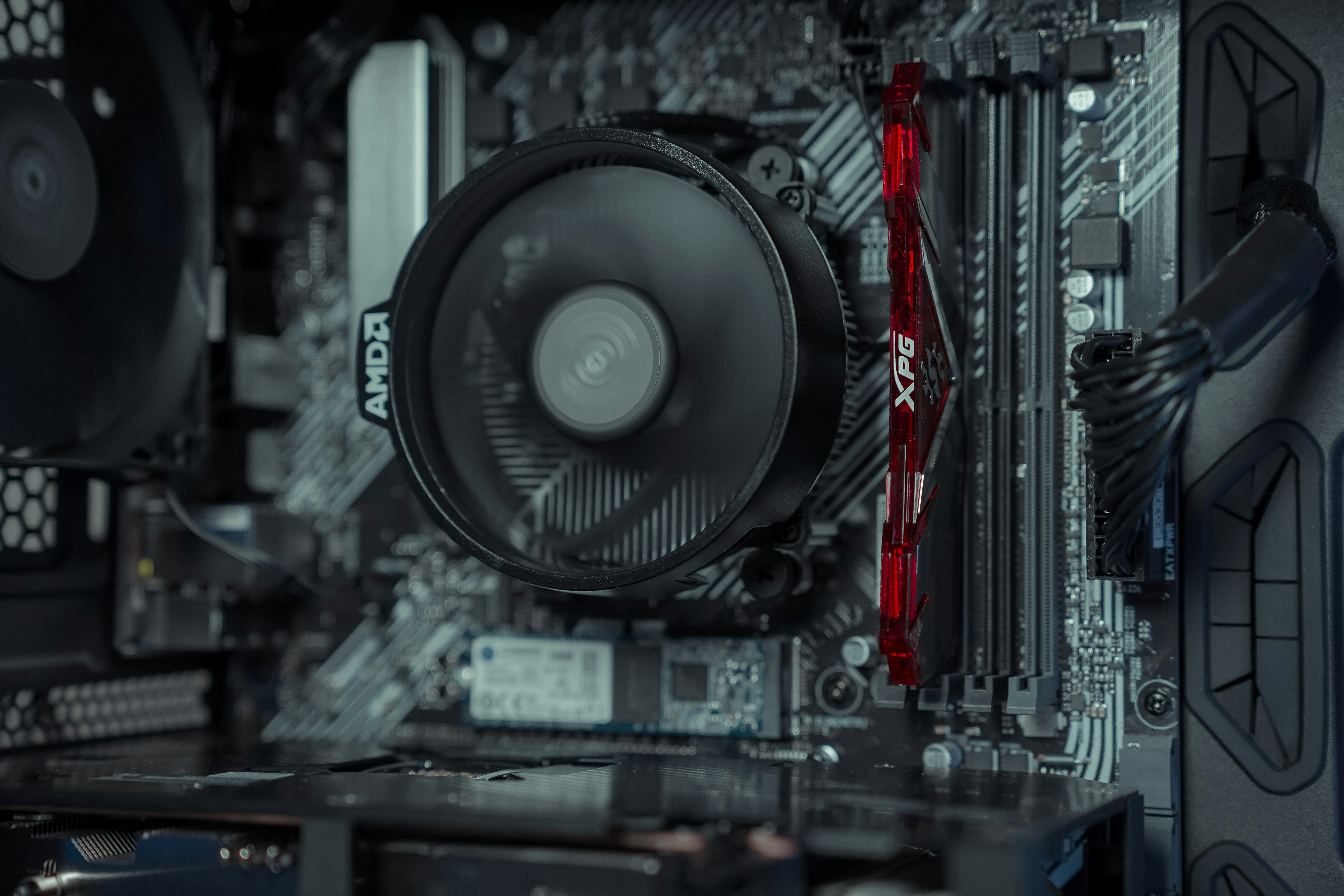 Imagem de montagem de PCs